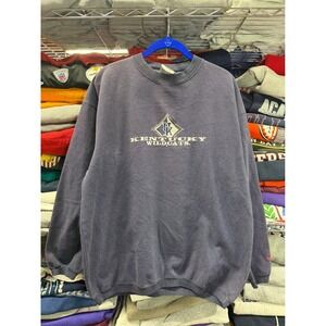 Vintage 90s University of Kentucky Cadre Athletics Waffle Crewneck